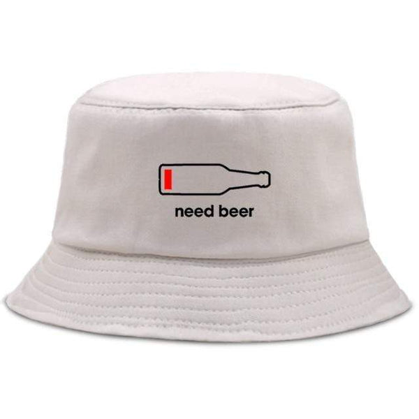 Planet Gates beige / China / 56-58cm Beer Bottle Personalized Letter Printing Bucket Hat Men Fashion Beach Sun Women'S Fisherman Cap Hip Hop Fishing Women Bob Hats