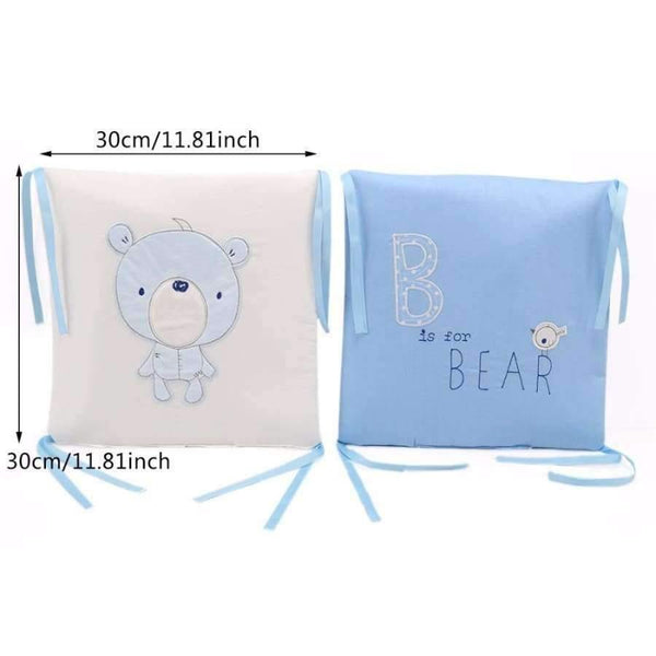 Planet Gates Beige / China 6Pcs Infant Baby Bedding Bumper Newborn Crib Bumper Baby Bed Protector Toddler Cartoon Crib Bedding Bumper in the Crib for Baby