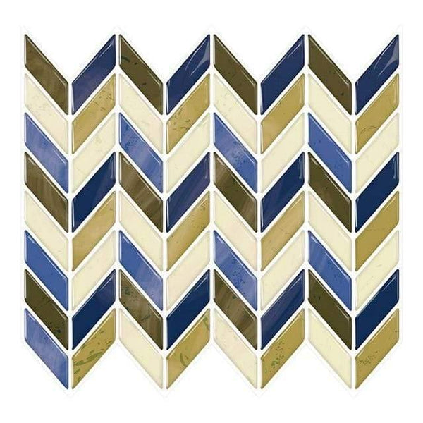 Kitchen Bathroom 3D Waterproof Self Adhesive Mosaic Wall Decal Cabinet Sticker Peel and Stick Backsplash Vinyl Tiles