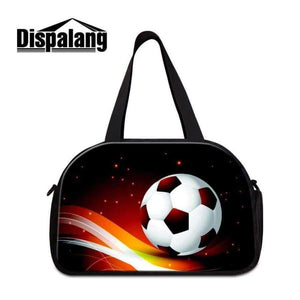 Planet Gates Beige Dispalang Overnight Duffle for Unisex Large Capacity Foldable Clothes Bag Sling Shoulder Multi Functional Luggage Footballl Logo