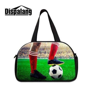 Planet Gates Beige Dispalang Overnight Duffle for Unisex Large Capacity Foldable Clothes Bag Sling Shoulder Multi Functional Luggage Footballl Logo