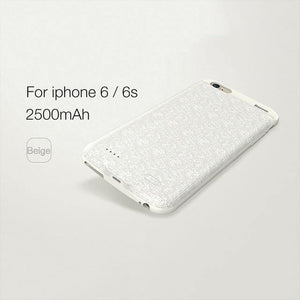 Planet Gates Beige  for ip 6 6s / China Baseus Power Case For iphone 6s plus 2500/3650mAh Magnetic Portable Power Bank Charger Case For iphone 6s External Spare Battery