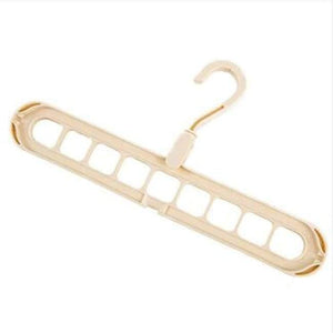 Planet Gates Beige Home Storage Organization Clothes Hanger Drying Rack Plastic Scarf Clothes Hangers Storage Racks Wardrobe Storage Hanger