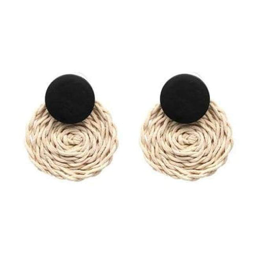 Planet Gates Beige JURAN New Brand Wood Dangle Earrings Hot Fashion 2018 Party Prom Accessories Wedding Jewelry Women Drop Earrings Gifts Cheap