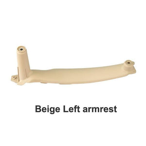 Planet Gates Beige left armrest Armrest Car Left Front Driver's Seat LHD Interior Door Handle Inner Panel Pull Trim Cover for BMW E70 E71 E72 X5 X6 2007-2014