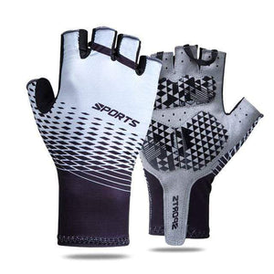 Planet Gates Beige / M Men Half Finger Cycling Gloves Summer Women Racing Bike Gel Gloves Road Bike Anti-slip Bicycle Sport Glove