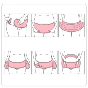 Planet Gates beige / M Pregnant Women Maternity Belly Bands & support Pregnancy Abdominal Belt Antenatal Postpartum Intimates clothes B3