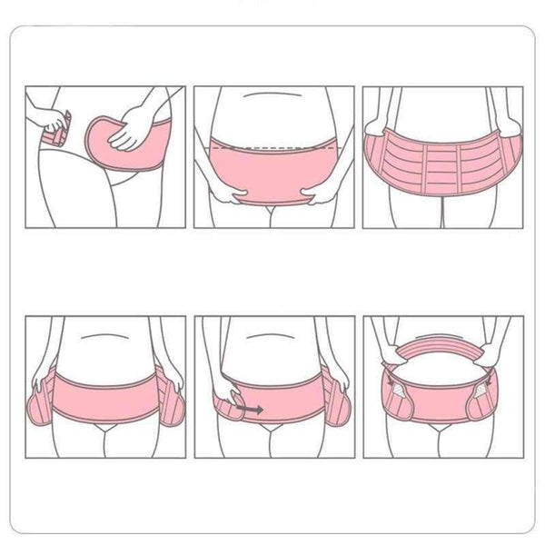 Planet Gates beige / M Pregnant Women Maternity Belly Bands & support Pregnancy Abdominal Belt Antenatal Postpartum Intimates clothes B3