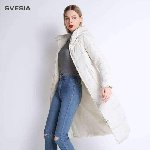 Planet Gates Beige / M Winter Jackets Coats Women's Long Warm Thickening Hooded Parka Female Befree Outerwear Coats Vintage Parks Jaqueta Feminina