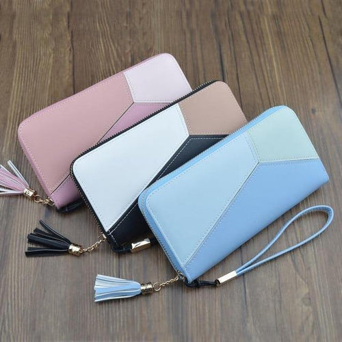 Planet Gates Beige PU Women Wallet Best Design High Quality Fashion Wallet Female Girls Phone Pocket Purse Card Holder Long Clutch Coin Purse