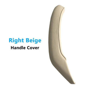 Planet Gates Beige Right Car Interior Passenger Door Left Right Pull Handle Leather Cover Replacement For BMW X3 X4 F25 F26 2010-2016
