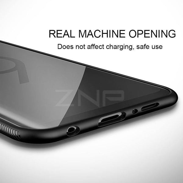 ZNP Luxury Tempered Glass Phone Case For Samsung Galaxy S9 S8 Plus Back Glass Cover Cases For Samsung S9 S8 Note 8 Case Shell - Planet Gates
