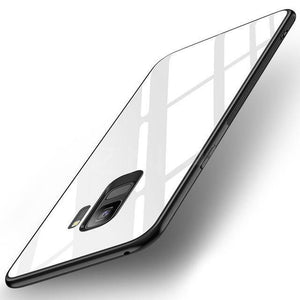 Planet Gates Beige / S8 ZNP Luxury Tempered Glass Phone Case For Samsung Galaxy S9 S8 Plus Back Glass Cover Cases For Samsung S9 S8 Note 8 Case Shell