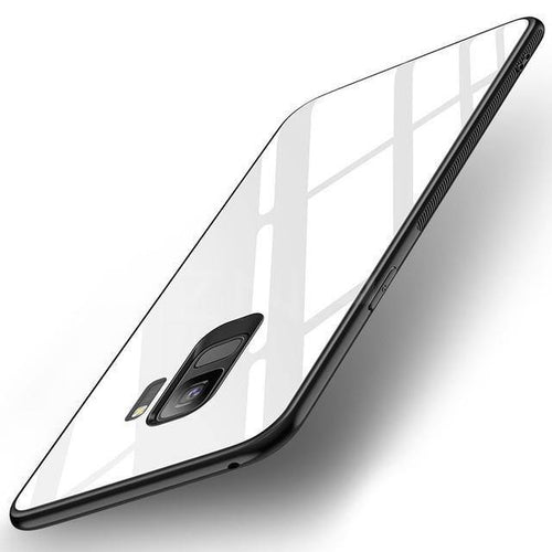 Planet Gates Beige / S8 ZNP Luxury Tempered Glass Phone Case For Samsung Galaxy S9 S8 Plus Back Glass Cover Cases For Samsung S9 S8 Note 8 Case Shell