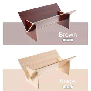 Planet Gates Beige Solid Wood Assembly Bookshelf Table Floor bookcase student desktop storage rack simple small bookshelf Home Furnishing