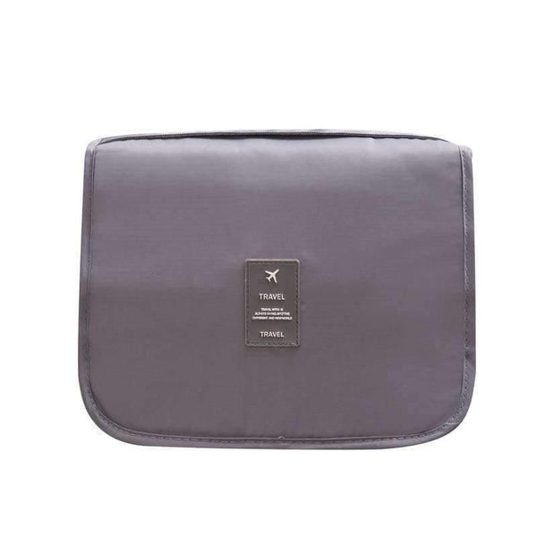 Planet Gates Beige Waterproof Women Makeup Bag Large Travel Beauty Cosmetic Bag Trip Organizer Case Necessaries Make Up Toiletry Bag