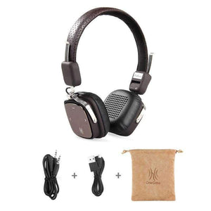 Planet Gates Beige Wireless Headphones Foldable Bluetooth 4.1 Headphones 500mAH Wireless/Wired Sport Stereo Headset With Mic For Smartphone