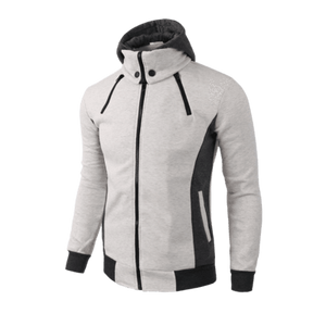 Planet Gates Beige / XXXL Fashion Brand Hoodies Men Casual Sportswear Male Hoodies Zipper Long Sleeve Sweatshirt Jacket European size