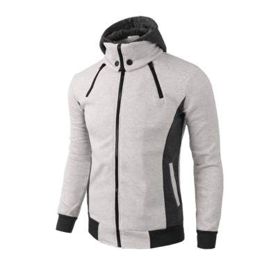 Planet Gates Beige / XXXL Fashion Brand Hoodies Men Casual Sportswear Male Hoodies Zipper Long Sleeve Sweatshirt Jacket European size