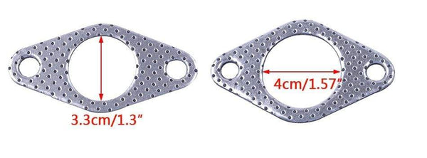 Planet Gates beler 33mm 40mm Wastegate Gasket Car Accessories Fit For Tial WG Dump Tube Pipe Turbo Smart XS 2 Hole