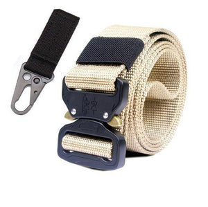Military Nylon Belt Men Army Style Belt Automatic Metal Buckle Cinturon Quality SWAT Waist Strap Hunting - Planet Gates