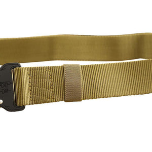 Planet Gates Belt and belt buckle / 110cm Tactical Belt Army Survival Nylon Belt Men SWAT Heavy Duty Molle Equipment Carrying Metal Buckle