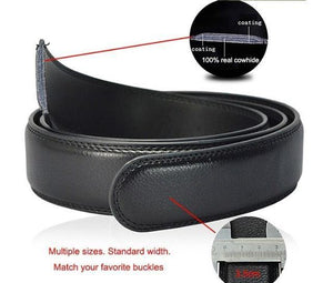 Planet Gates belt body no buckle / 120cm Male automatic buckle belts for men authentic girdle trend men's belts  Fashion designer women jean belt