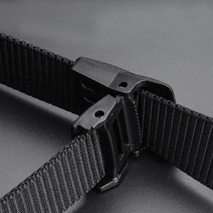 Belt Long Plastic Buckle Waist Webbing Canvas Wide Military Training Nylon Tactical Belts For Men Jeans No Metal