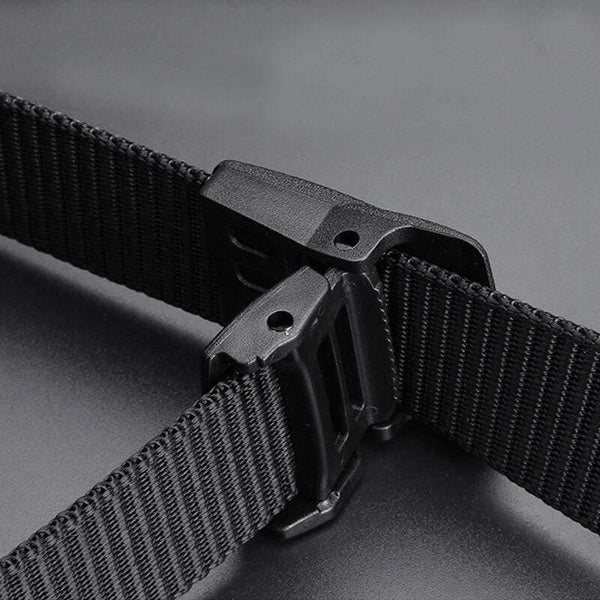 Belt Long Plastic Buckle Waist Webbing Canvas Wide Military Training Nylon Tactical Belts For Men Jeans No Metal