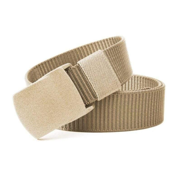Belt Long Plastic Buckle Waist Webbing Canvas Wide Military Training Nylon Tactical Belts For Men Jeans No Metal