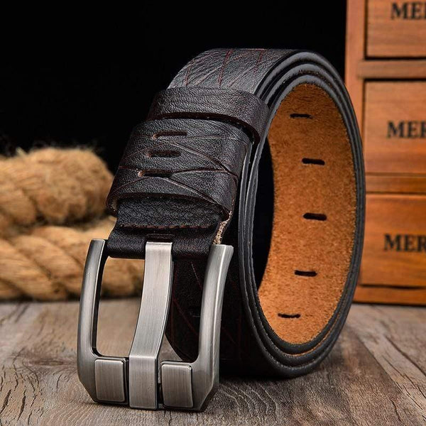 Belt Male Leather Belt Men Strap Male Genuine Leather Luxury Pin Buckle Belts For Men Belt Cummerbunds Ceinture Homme