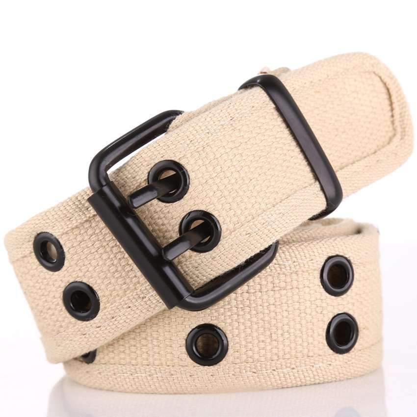 Planet Gates Belt  Wholesale Canvas Men's Belt Double Pin Buckle Waistband For Men Canvas Belts Fashion belts