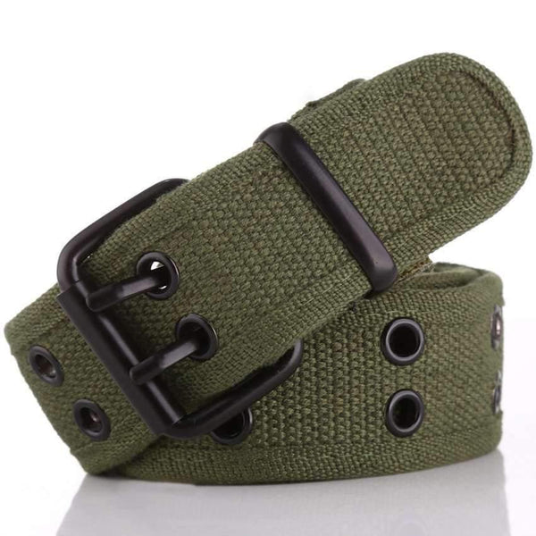 Planet Gates Belt  Wholesale Canvas Men's Belt Double Pin Buckle Waistband For Men Canvas Belts Fashion belts