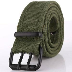 Planet Gates Belt  Wholesale Canvas Men's Belt Double Pin Buckle Waistband For Men Canvas Belts Fashion belts