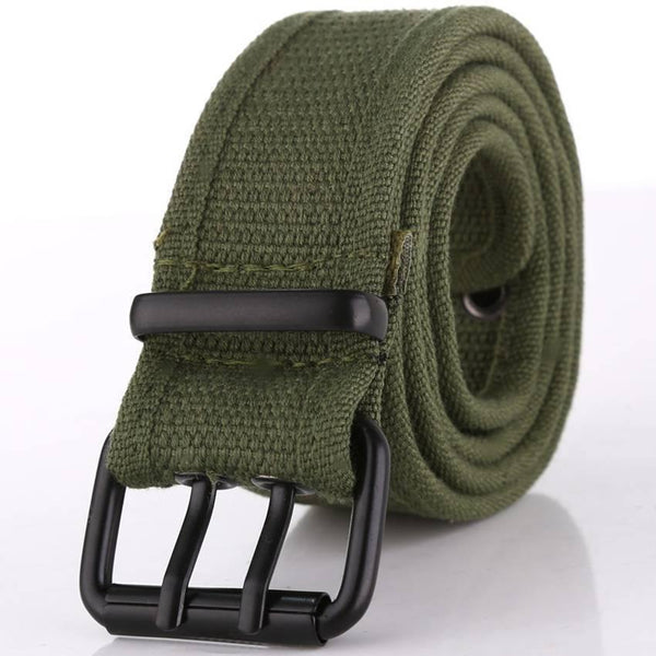 Planet Gates Belt  Wholesale Canvas Men's Belt Double Pin Buckle Waistband For Men Canvas Belts Fashion belts