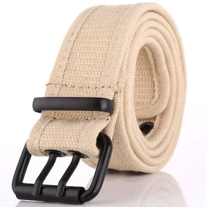 Planet Gates Belt  Wholesale Canvas Men's Belt Double Pin Buckle Waistband For Men Canvas Belts Fashion belts
