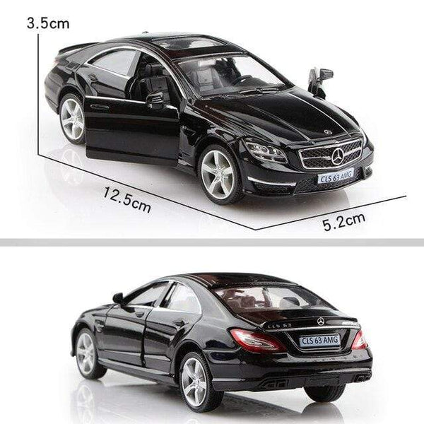 Planet Gates Benz CLS63 Black 1:36 Alloy Car Honda Acura Chevrolet Dodge Golf RMZ city Diecasts Toy Vehicles Simulation Exquisite Model 5 Inch Children Gifts