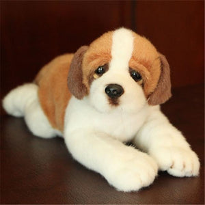 Planet Gates Bernard 21x8x10cm 9 Kinds Dog Simulation Bichon Frise Plush Dog Toy Super Cute Likelife Corgi Dog Doll Stuffed Animal Maltese Dog Puppy Pets Toys