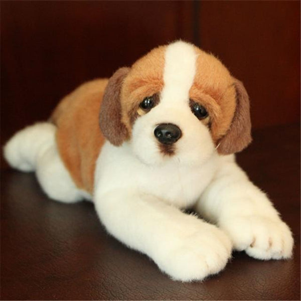 Planet Gates Bernard 21x8x10cm 9 Kinds Dog Simulation Bichon Frise Plush Dog Toy Super Cute Likelife Corgi Dog Doll Stuffed Animal Maltese Dog Puppy Pets Toys