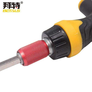 Planet Gates Betals Ratchet Handle Magnetism Extension Rod Scalable T Shape Screwdriver Hand Shank Handle Dismountable Sockets Hand Tools