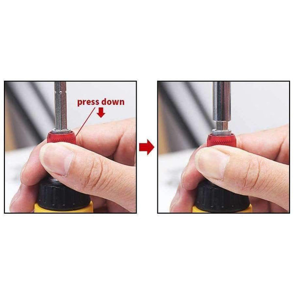 Planet Gates Betals Ratchet Handle Magnetism Extension Rod Scalable T Shape Screwdriver Hand Shank Handle Dismountable Sockets Hand Tools