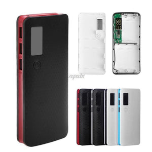 Planet Gates BGY 3 USB Ports 5x 18650 DIY Portable Battery Holder LCD Display Power Bank Case Box Case Z07 Drop ship