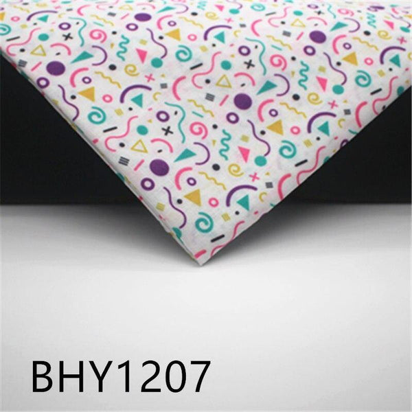 Planet Gates BHY1207 45*140cm Patchwork Game Print Polyester Cotton Fabric For Sewing Dress Cloth Making DIY Cushion Cover 1235
