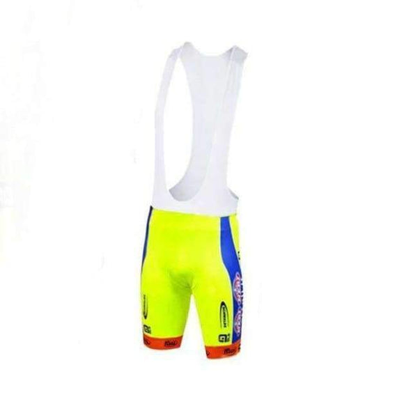 Planet Gates bib shorts only / S Cycling jersey set Fluo yellow cycling clothing pro team summer ropa ciclismo hombre mtb bike Bicycle maillot ciclismo