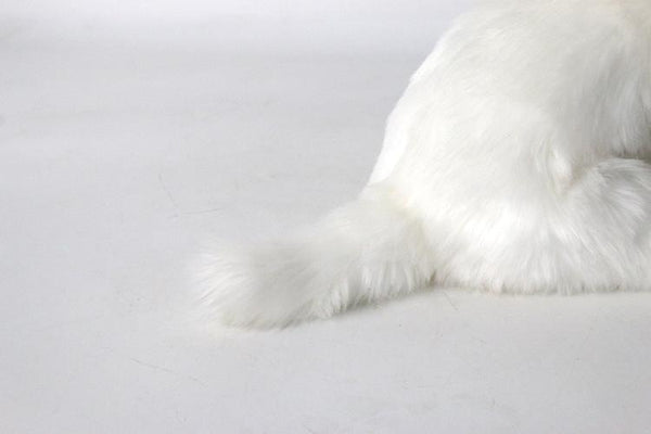 Planet Gates Bichon Frise Puppy Stuffed Animal Dog Plush Toy Cute Simulation Pets Fluffy Baby Dolls Birthday Gifts for Children Dropshipping