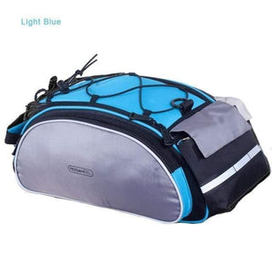 Planet Gates Bicycle 13L Carrier Bag Bike Rack Pannier Trunk Basket Back Seat Shelf Pouch Cycling Luggage Shoulder Handbag 14541