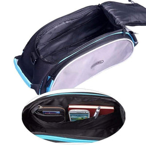 Planet Gates Bicycle 13L Carrier Bag Bike Rack Pannier Trunk Basket Back Seat Shelf Pouch Cycling Luggage Shoulder Handbag 14541