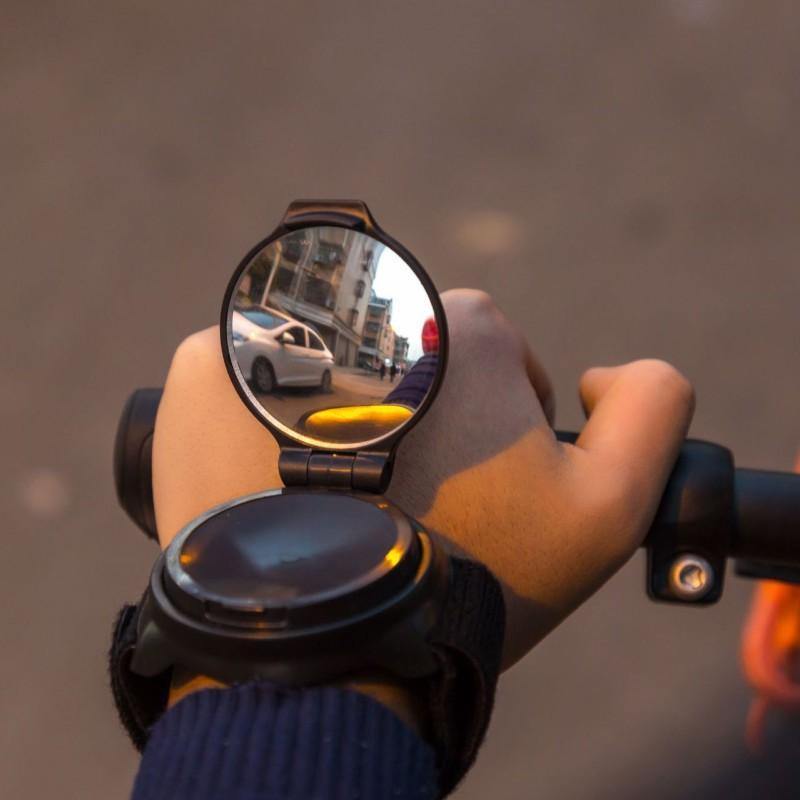 Planet Gates Bicycle Back Mirror Cycling 360 degree Rotate MTB Arm Wrist Strap Rear View Bike Accessories Bicycle Rearview