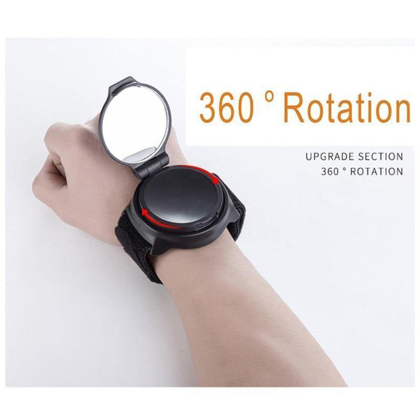 Planet Gates Bicycle Back Mirror Cycling 360 degree Rotate MTB Arm Wrist Strap Rear View Bike Accessories Bicycle Rearview