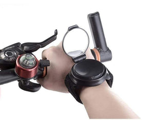 Planet Gates Bicycle Back Mirror Cycling 360 degree Rotate MTB Arm Wrist Strap Rear View Bike Accessories Bicycle Rearview
